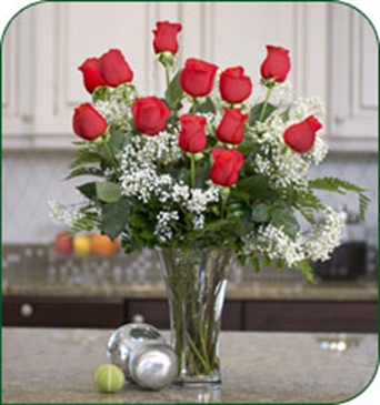 12 Red Roses - Unprinted